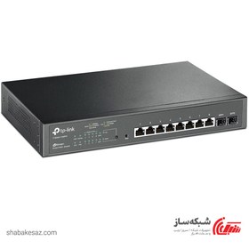 تصویر سوئیچ شبکه PoE گیگابیت تی پی لینک Tp-Link T1500G-10MPS 