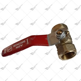 تصویر شیر گازی یک دوم اینچ برنجی 