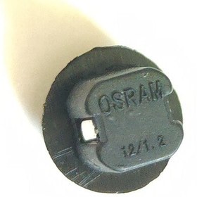 تصویر لامپ سوزنی با پایه پنل تهویه و ساعت پژو 206 و 207 Osram 