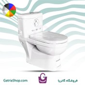تصویر توالت فرنگی گاتریا برند گاتریا 