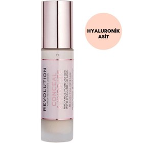 تصویر کرم فاندیشن اورجینال برند Revolution مدل Conceal And Hydrate Fondöten F2 کد 217593670 