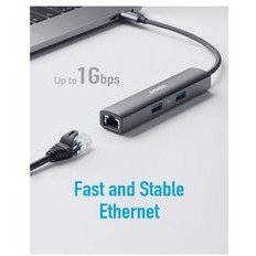 تصویر هاب 5 پورت USB-C انکر مدل Premium 5-in-1 A8338 