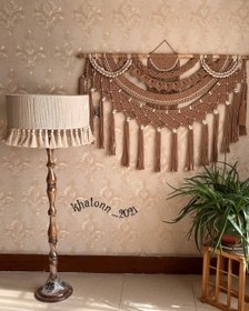 تصویر دیوار کوب مکرومه کد ۶۶ 