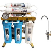 تصویر دستگاه تصفیه کننده آب اس اس وی مدل GoldenBlue 2W X1150 به همراه شیر تصفیه آب 