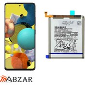 تصویر باتری گوشی سامسونگ گلکسی A51 کد فنی EB-BA515ABY Samsung Galaxy A51 C10 EB-BA515ABY Battery