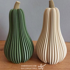 تصویر مجسمه کدو گلابی خطی 