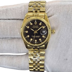 تصویر ساعت رولکس دیت جاست فلزی زنانه ROLEX DATE JUSTE