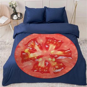 تصویر پتو گوجه ای 