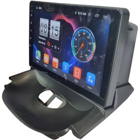 تصویر مانیتور11 اینچ اندروید پژو 206 قاب بالا مدل T3L برند mediatech Monitor 11 inch Android Peugeot 206 top frame model T3L mediatech brand