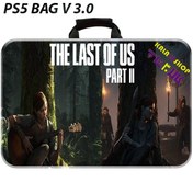 تصویر کیف حمل دارای ضربه گیر سونی پلی استیشن پنج (PS5) اسلیم و فت طرح The Last of Us 2 ا PS5 Bag - PS5 Travel Case PS5 Bag - PS5 Travel Case