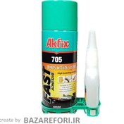 تصویر چسب 123 آکفیکس مدل 705 حجم 400 میلی لیتر بسته 24 عددی - بازار فوری 