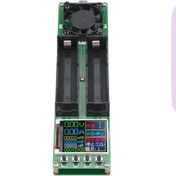 تصویر تستر ظرفیت،مقاومت داخلی،شارژ باتری لیتیوم یون پلیمر دوکاناله 