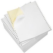 تصویر کاغذ 80 ستونی تک نسخه وسط پرفراژ 80-column laboratory paper in the middle of the perforation