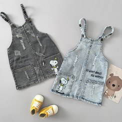 تصویر بیلر جین دامنی اسنوپی 