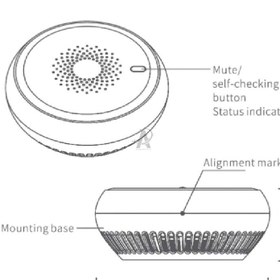 تصویر سنسور دود 