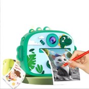 تصویر اسباب بازی دوربین عکاسی پرینتر دار 