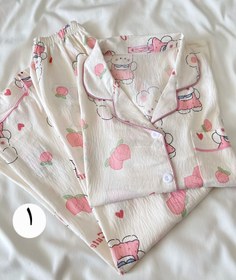 تصویر ست دو تیکه نخی کد 2752 