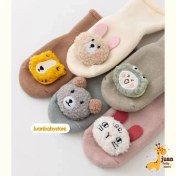 تصویر پاپوش جورابی حوله ای 1225 