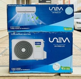 تصویر کولر گازی 12000 یونیوا دیواری روتاری UN-MS12 LUX UNEVA T1 UN-MS12 LUX Uneva Split 12000BTU-H R410A T1 Golden Fin