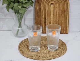 تصویر لیوان آبخوری کریستال وارداتی _لیوان شربتخوری کریستال سرویس 6 عددی برند دلی Imported crystal drinking glasses _Crystal drinking glasses, set of 6, Deli brand