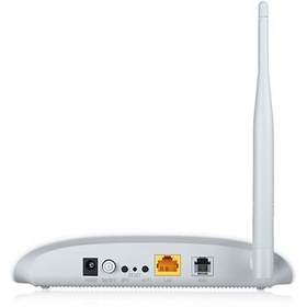 تصویر مودم کارکرده تی پی لینک +Adsl2مدل Tp_link 8151Nتک انتن - با لوازم کامل 