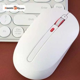 تصویر کیبورد و ماوس شیائومی بی سیم MiiiW _ MWWC01 Xiaomi MIIIW MWWC01 wireless Keyboard Mouse Set