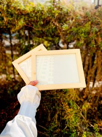 تصویر قاب عکس چوبی پوتوس wooden photo frame