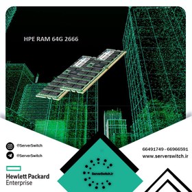 تصویر رم اورجینال HP 64G 2666 