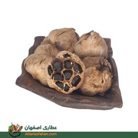 تصویر سیر سیاه 