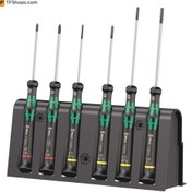 تصویر مجموعه 6 عددی پیچگوشتی ساعتی ورا مدل 05118150001 Screwdriver set for electronic applications