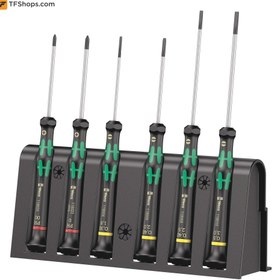 تصویر مجموعه 6 عددی پیچگوشتی ساعتی ورا مدل 05118150001 Screwdriver set for electronic applications