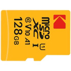 تصویر کارت حافظه MicroSDXC کداک مدل UHS-I U1 A1 V10 ظرفیت 128 گیگابایت 