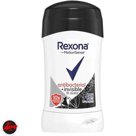 تصویر مام صابونی رکسونا زنانه آنتی باکتریال اینویزیبل Antibacterial + Invisible Rexona Antibacterial + Invisible