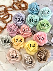 تصویر شمع گل کویین رز 