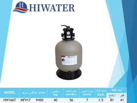 تصویر بدنه فیلتر شنی sand filter