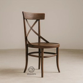 تصویر صندلی ناهارخوری چوبی مدل بوسکو لهستانی 