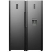 تصویر یخچال و فریزر دوقلو 30 فوت امرسان مدل R15H-F15B T تیتانیوم 