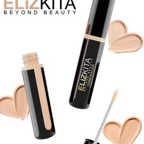 تصویر کانسیلر مایع الیزکیتا شماره 02 ELIZKITA ELIZKITA liquid concealer No. 02 ELIZKITA