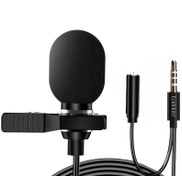 تصویر میکروفون 3.5 میلیمتری ارلدام Earldom ET-E38 3.5mm Wired Microphone 
