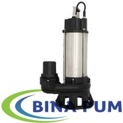 تصویر پمپ لجن کش ورما مدل V2200F ظرفیت ۲۰ متر تک فاز ۳ اینچ 