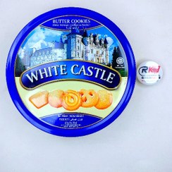 تصویر بیسکویت وایت کستل کوکی کره ای قوطی 454 گرمی white castle 