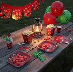 تصویر ریسه Yalda Night کد 3 یلدا 7 برگی 