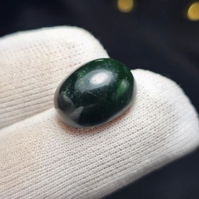 تصویر نگین سنگ طبیعی یشم معدنی کد 37356 