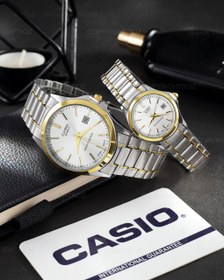 تصویر ساعت ست و تکی عقربه ای کاسیو مردانه و زنانه - تک مردانه ا Casio Casio
