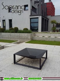 تصویر آتشدان فلزی باغی 