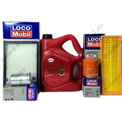 تصویر پکیج استاندارد روغن موتور بهران | پژو 405 با صافی بنزین 