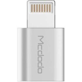 تصویر مبدل شارژر مک دودو Micro-USB به Lightning مدل OT-214 