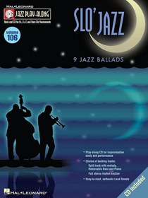 تصویر Jazz Playalong Vol 106 – Slo’ Jazz For Alto And Tenor 