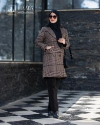 تصویر پالتو زنانه باران 