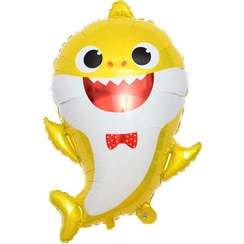 تصویر بادکنک فویلی شخصیت بیبی شارک 